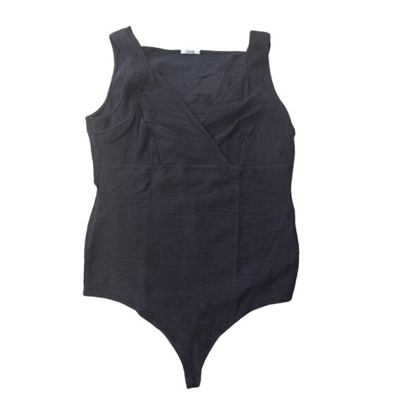 Wolford black basic textured bodysuit size L - Picture 1 of 4